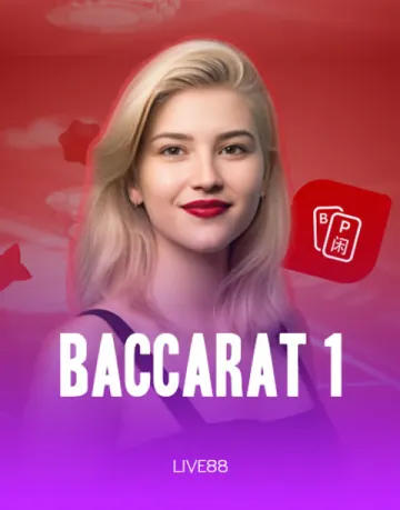 Baccarat 1 live by Live88